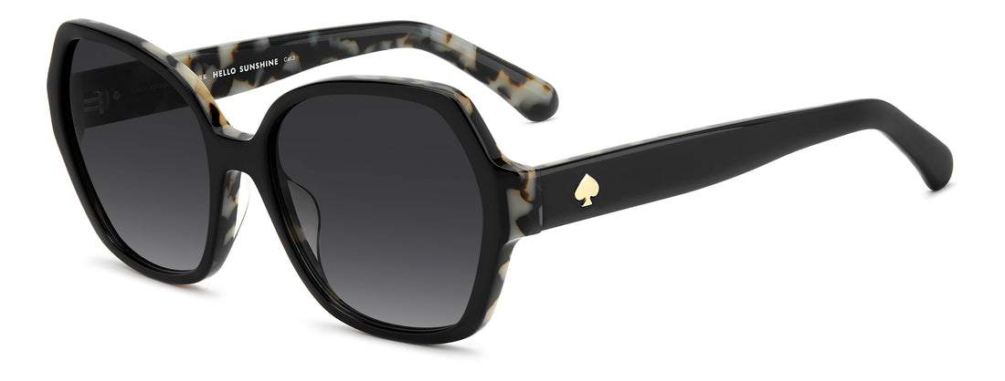 Sunglasses kate spade ks layne 2/g/s tcb 9o negro square femenino size 57mm - Main view