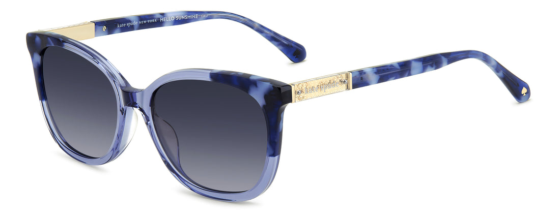 Sunglasses kate spade ks seline 2/s pjp 9o azul rectangular femenino size 54mm - Main view