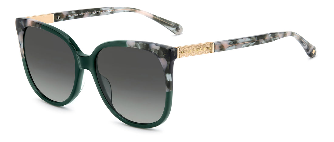 Sunglasses kate spade ks kaysie 2/g/s 1ed 9o verde square femenino size 58mm - Main view