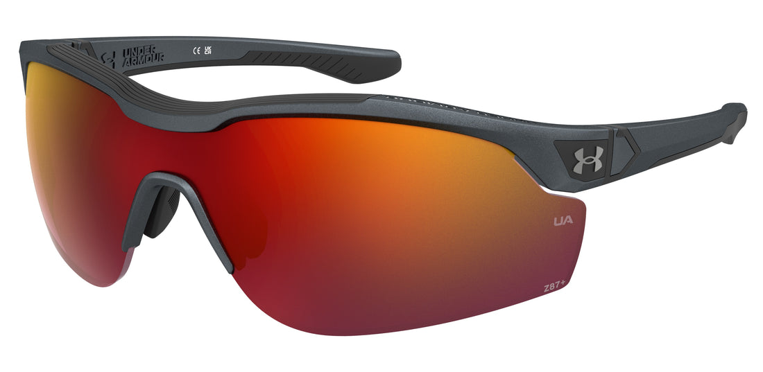 Occhiali da sole under armour ua yard pro 2 4wc w3 grey rectangular masculino taglia 99mm - Vista principale