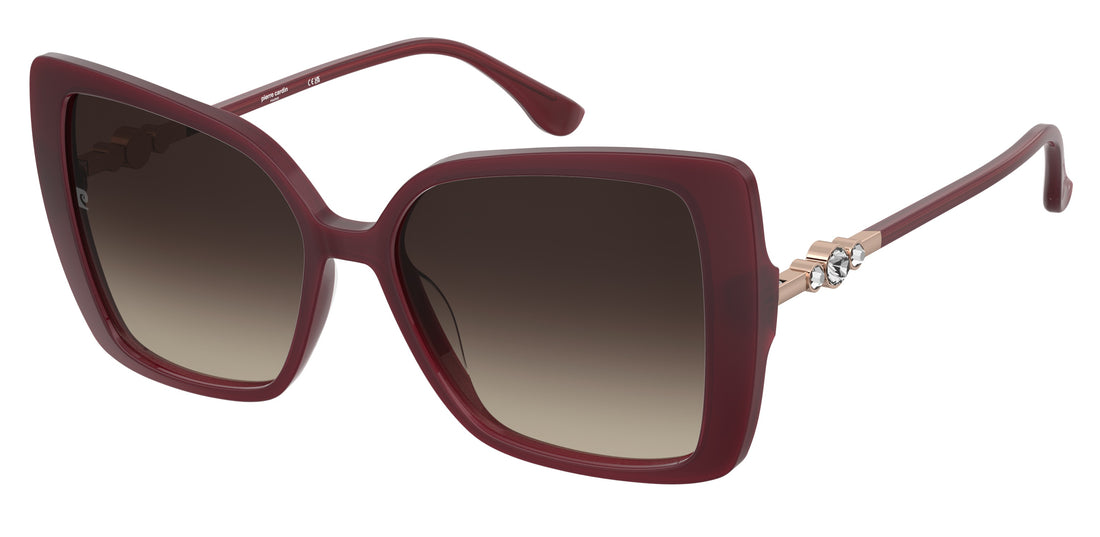 Sonnenbrillen pierre cardin p.c. 8553/s lhf ha burdeos butterfly femenino größe 56mm - Hauptansicht