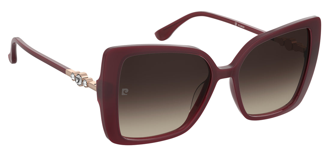Sonnenbrillen pierre cardin p.c. 8553/s lhf ha burdeos butterfly femenino größe 56mm - Detailansicht