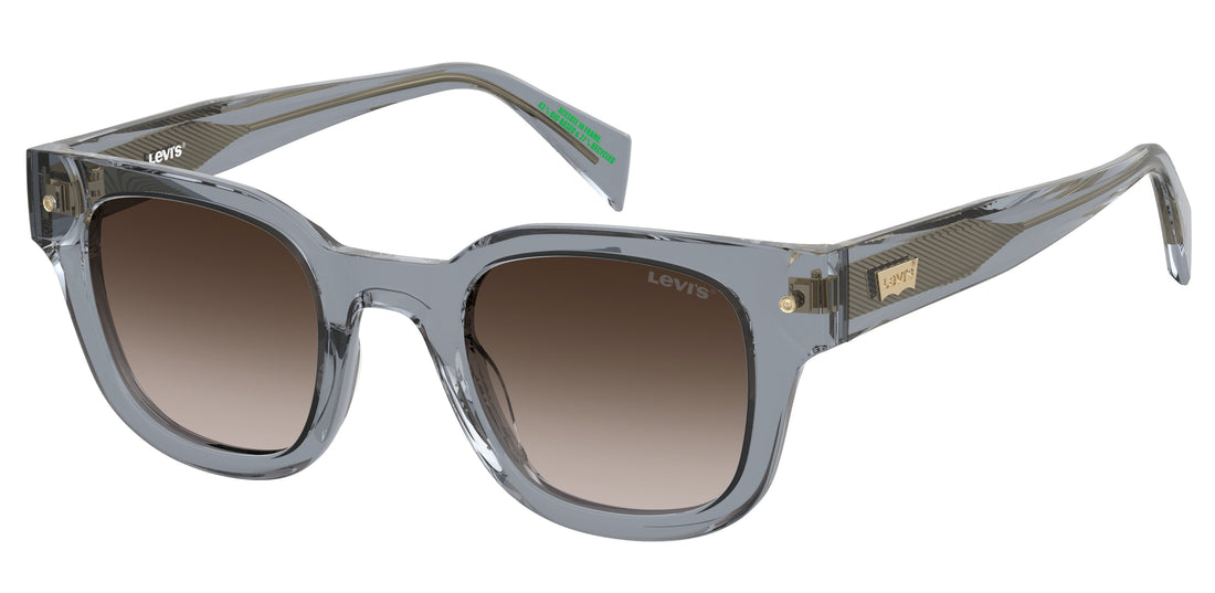 Óculos de sol levis lv 5093/s xw0 ha azul square unisex tamanho 47mm - Vista principal