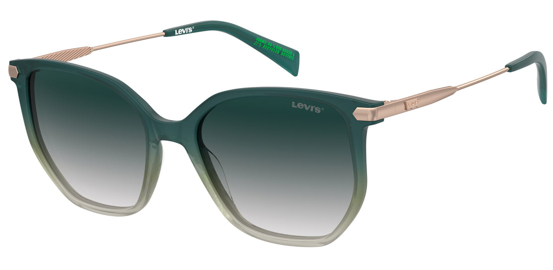 Occhiali da sole levis lv 5094/s m5z 08 verde square femenino taglia 54mm - Vista principale