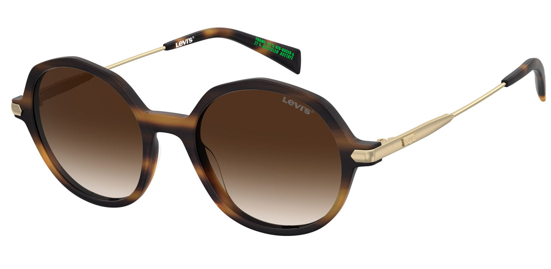 Occhiali da sole levis lv 5095/s sx7 ha havana oval femenino taglia 51mm - Vista principale