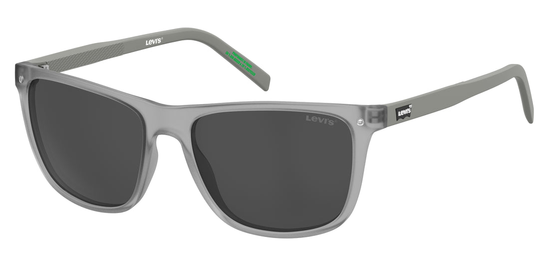 Óculos de sol levis lv 5099/s fre ir grey rectangular masculino tamanho 57mm - Vista principal