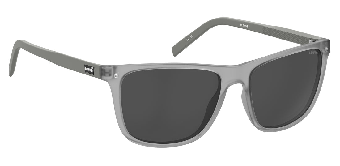 Óculos de sol levis lv 5099/s fre ir grey rectangular masculino tamanho 57mm - Vista de detalhe