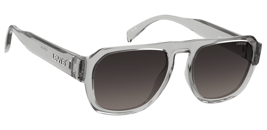 Occhiali da sole levis lv 1100/s kb7 3x grey rectangular unisex taglia 54mm - Vista dettagliata