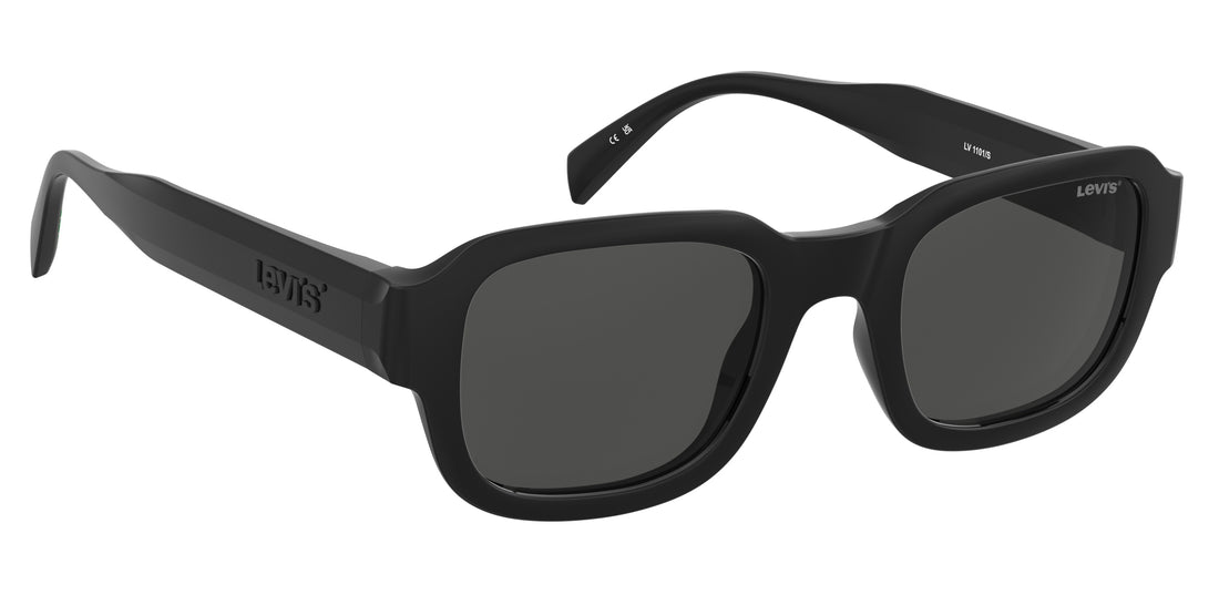 Óculos de sol levis lv 1101/s 807 ir negro square unisex tamanho 50mm - Vista de detalhe