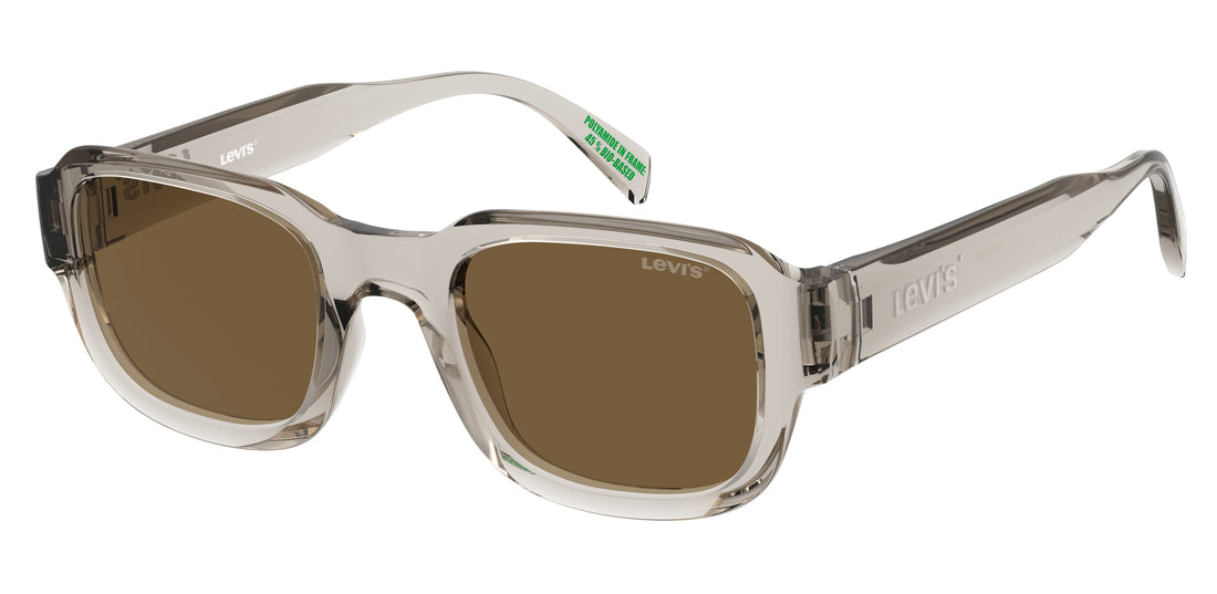 Óculos de sol levis lv 1101/s kb7 70 grey square unisex tamanho 50mm - Vista principal