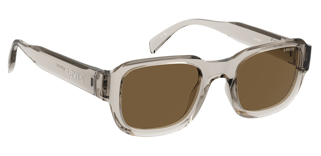 Óculos de sol levis lv 1101/s kb7 70 grey square unisex tamanho 50mm - Vista de detalhe