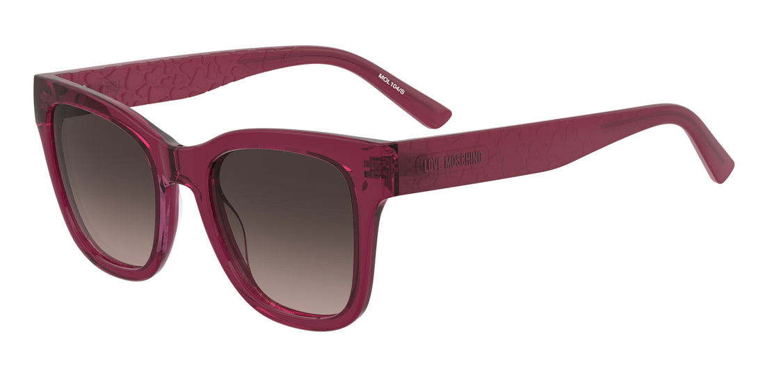 Occhiali da sole moschino love mol104/s 8cq ha rojo square femenino taglia 52mm - Vista principale