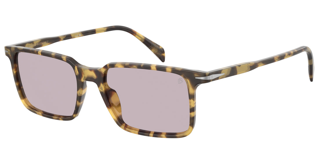 Sunglasses david beckham db 1220/s epz ke amarillo rectangular masculino size 54mm - Main view