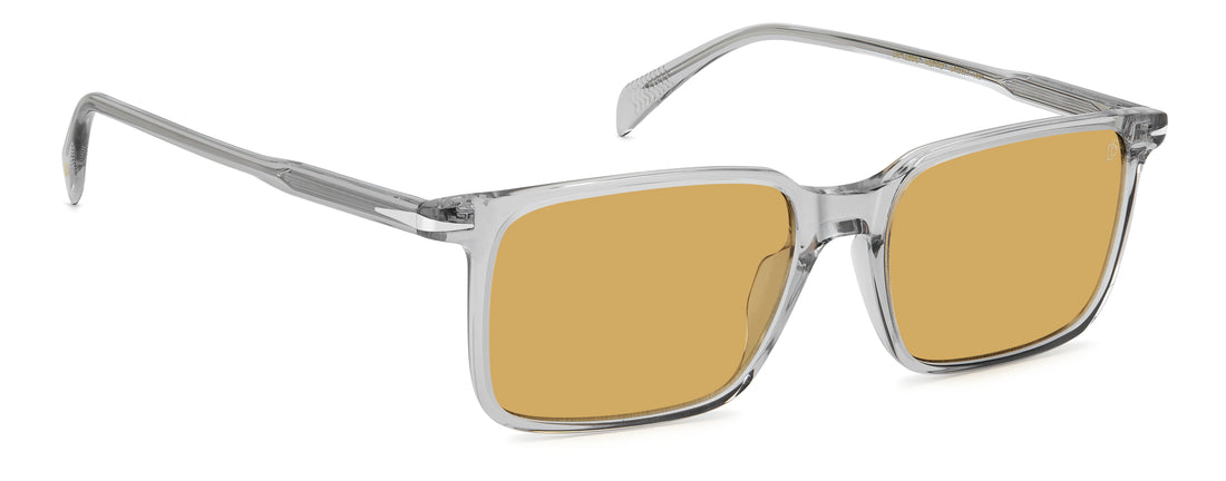 Sunglasses david beckham db 1220/s kb7 ho grey rectangular masculino size 54mm - Detailed view