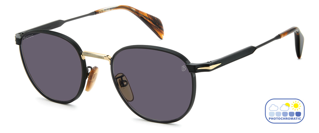 Sunglasses david beckham db 1228/s i46 5f negro pantos masculino size 51mm - Main view