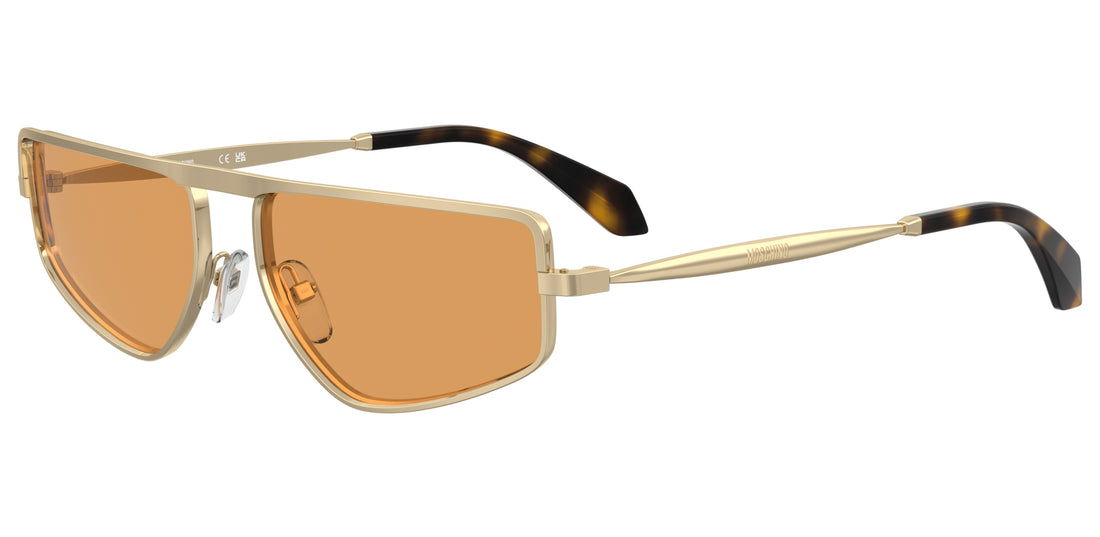 Occhiali da sole moschino mos209/s 000 n8 dorado square unisex taglia 59mm - Vista principale