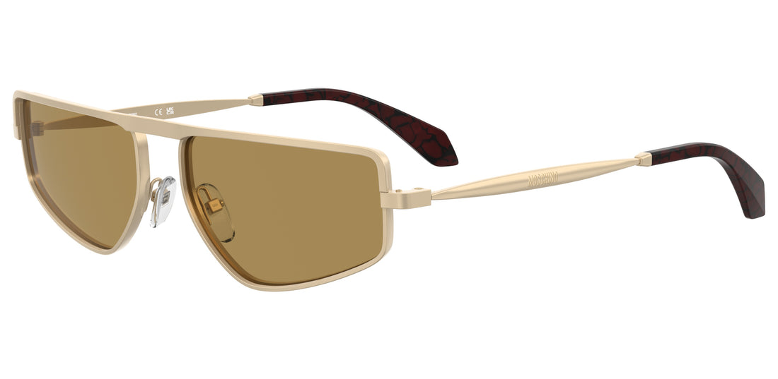 Occhiali da sole moschino mos209/s aoz 70 dorado square unisex taglia 59mm - Vista principale