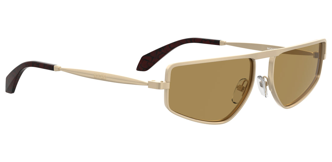 Occhiali da sole moschino mos209/s aoz 70 dorado square unisex taglia 59mm - Vista dettagliata