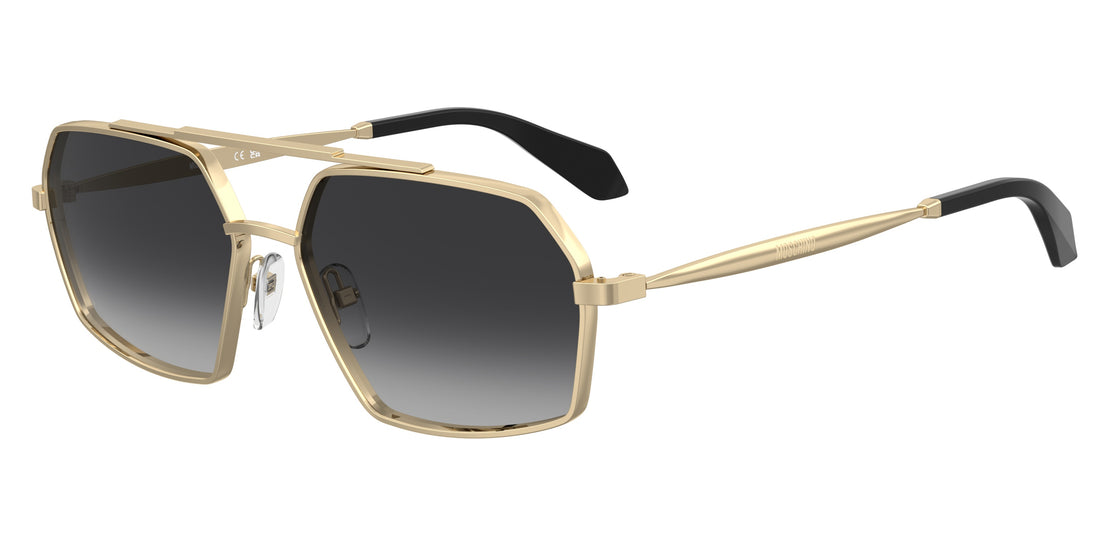 Occhiali da sole moschino mos210/s 000 9o dorado square unisex taglia 60mm - Vista principale