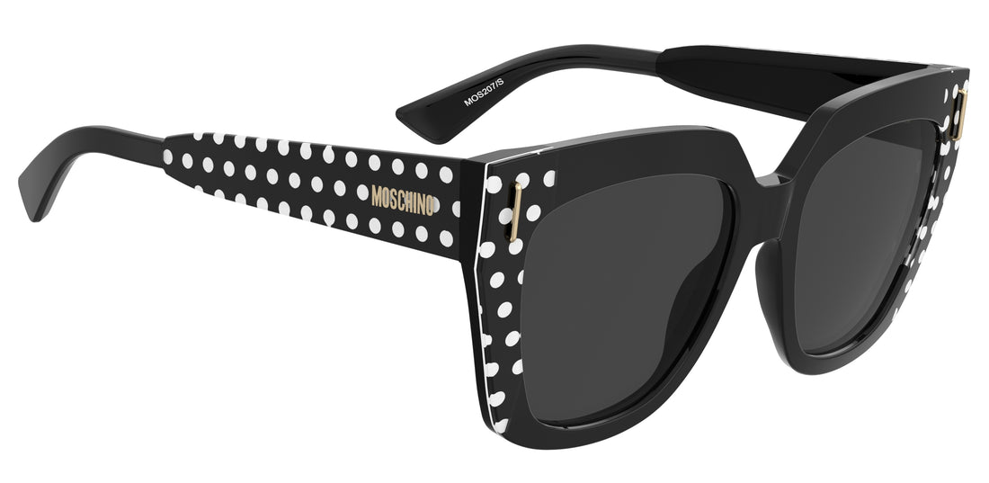 Occhiali da sole moschino mos207/s 7rm ir estampado square femenino taglia 55mm - Vista dettagliata