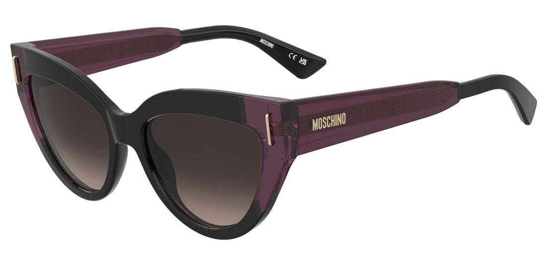 Óculos de sol moschino mos208/s guu ha negro cat eye femenino tamanho 56mm - Vista principal