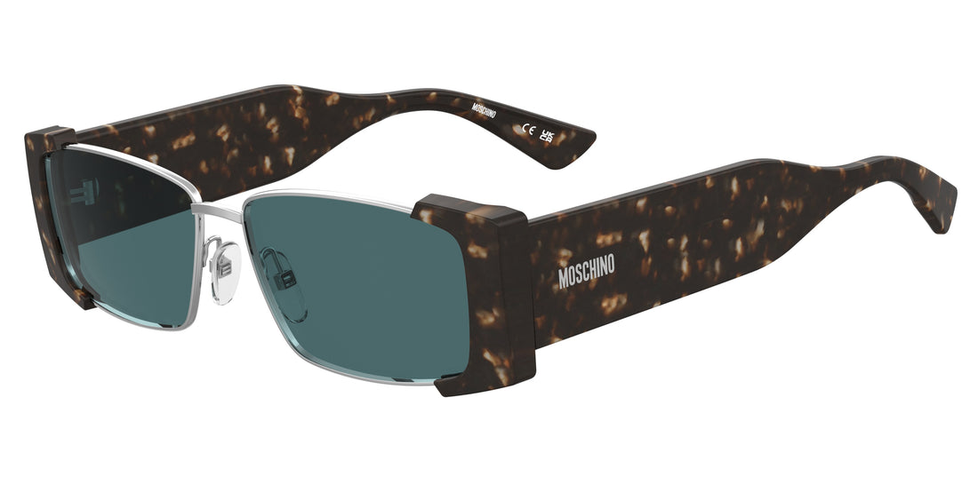 Óculos de sol moschino mos206/s 45z ku havana rectangular femenino tamanho 57mm - Vista principal