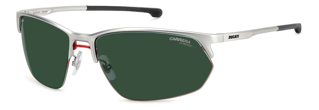 Lunettes de soleil carrera ducati carduc 064/s 62l qt plateado rectangular masculino taille 65mm - Vue principale