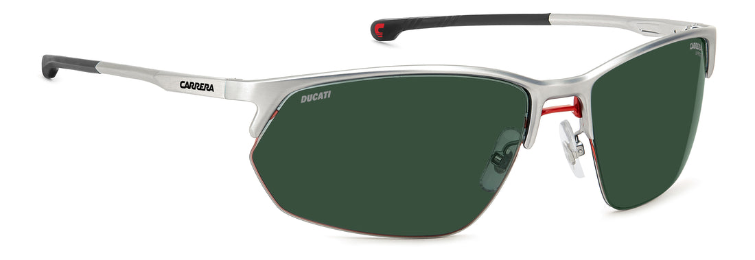 Lunettes de soleil carrera ducati carduc 064/s 62l qt plateado rectangular masculino taille 65mm - Vue détaillée