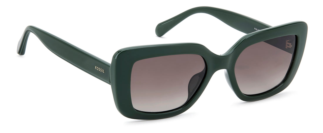 Occhiali da sole fossil fos 3181/s 1ed ha verde rectangular femenino taglia 52mm - Vista dettagliata