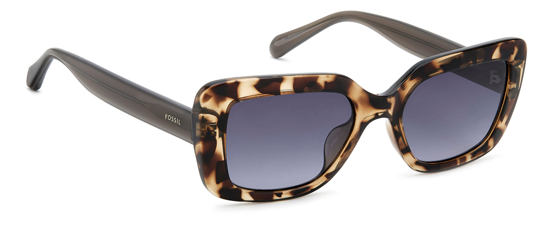 Occhiali da sole fossil fos 3181/s aci 9o gris rectangular femenino taglia 52mm - Vista dettagliata