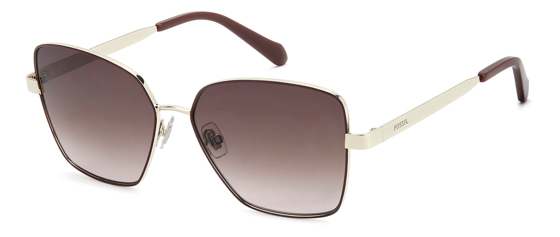 Occhiali da sole fossil fos 3182/g/s 6k3 ha burdeos square femenino taglia 57mm - Vista principale