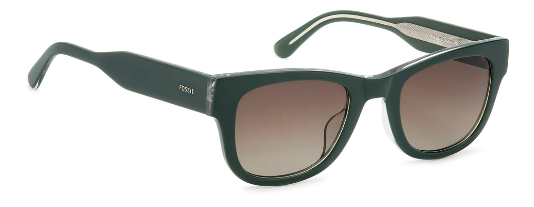 Occhiali da sole fossil fos 2167/s 1ed ha verde square femenino taglia 50mm - Vista dettagliata