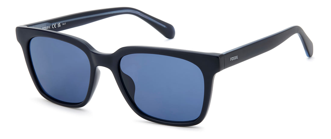 Occhiali da sole fossil fos 3183/g/s fll ku azul rectangular masculino taglia 55mm - Vista principale