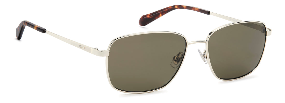 Occhiali da sole fossil fos 3180/g/s 3yg qt dorado rectangular masculino taglia 58mm - Vista dettagliata