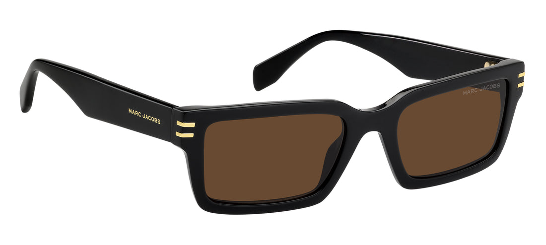 Óculos de sol marc jacobs marc 905/s 807 70 negro rectangular masculino tamanho 54mm - Vista de detalhe