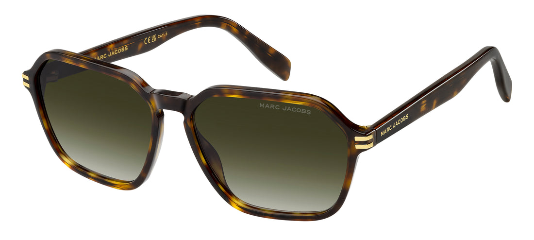 Óculos de sol marc jacobs marc 907/s 086 9k havana square masculino tamanho 58mm - Vista principal
