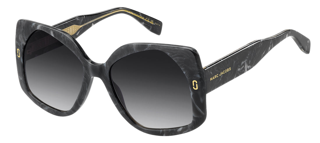 Óculos de sol marc jacobs mj 1133/s uav 9o grey square femenino tamanho 56mm - Vista principal