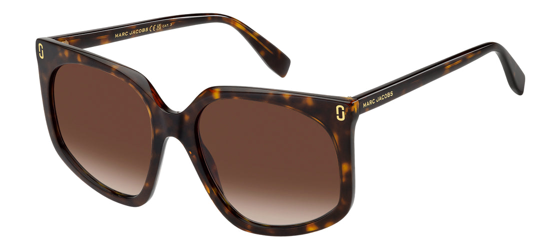 Óculos de sol marc jacobs mj 1136/s 086 ha havana square femenino tamanho 57mm - Vista principal