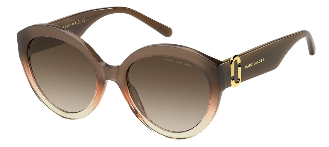 Óculos de sol marc jacobs marc 882/s 12j ha marron cat eye femenino tamanho 56mm - Vista principal