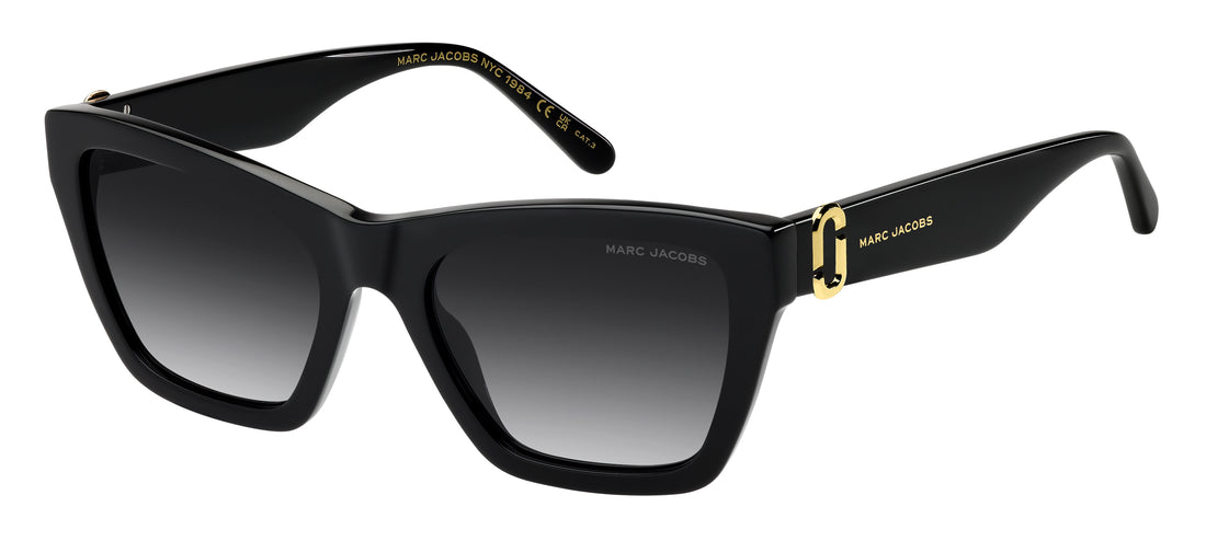 Óculos de sol marc jacobs marc 884/s 807 9o negro cat eye femenino tamanho 54mm - Vista principal