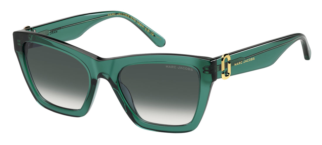 Óculos de sol marc jacobs marc 884/s zi9 08 verde cat eye femenino tamanho 54mm - Vista principal