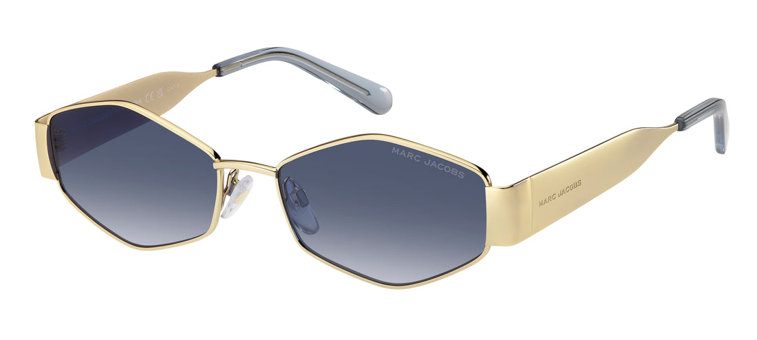 Sunglasses marc jacobs marc 496/shiny lks 08 dorado square femenino size 55mm - Main view