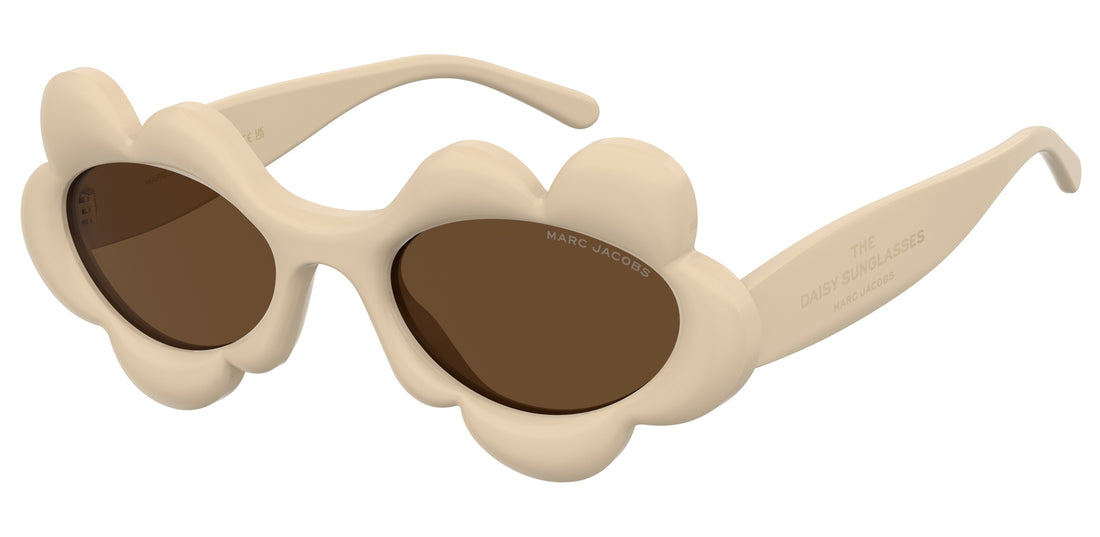 Óculos de sol marc jacobs marc 886/g/s 10a 70 beige other shape femenino tamanho 54mm - Vista principal