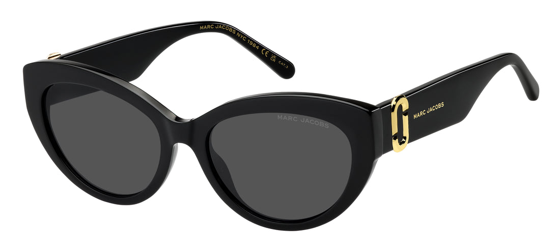 Óculos de sol marc jacobs marc 883/s 807 ir negro cat eye femenino tamanho 54mm - Vista principal