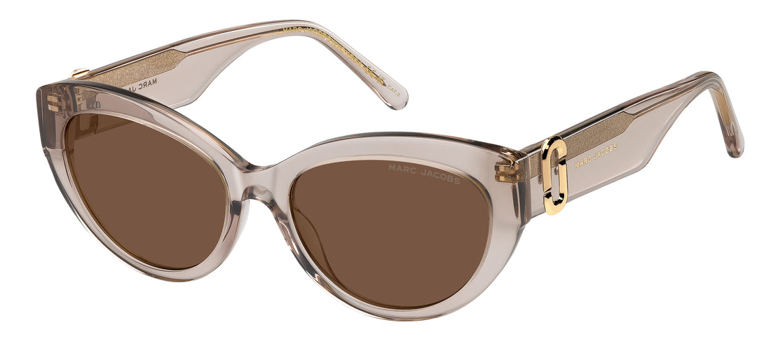 Sonnenbrillen marc jacobs marc 883/s fwm 70 beige cat eye femenino größe 54mm - Hauptansicht