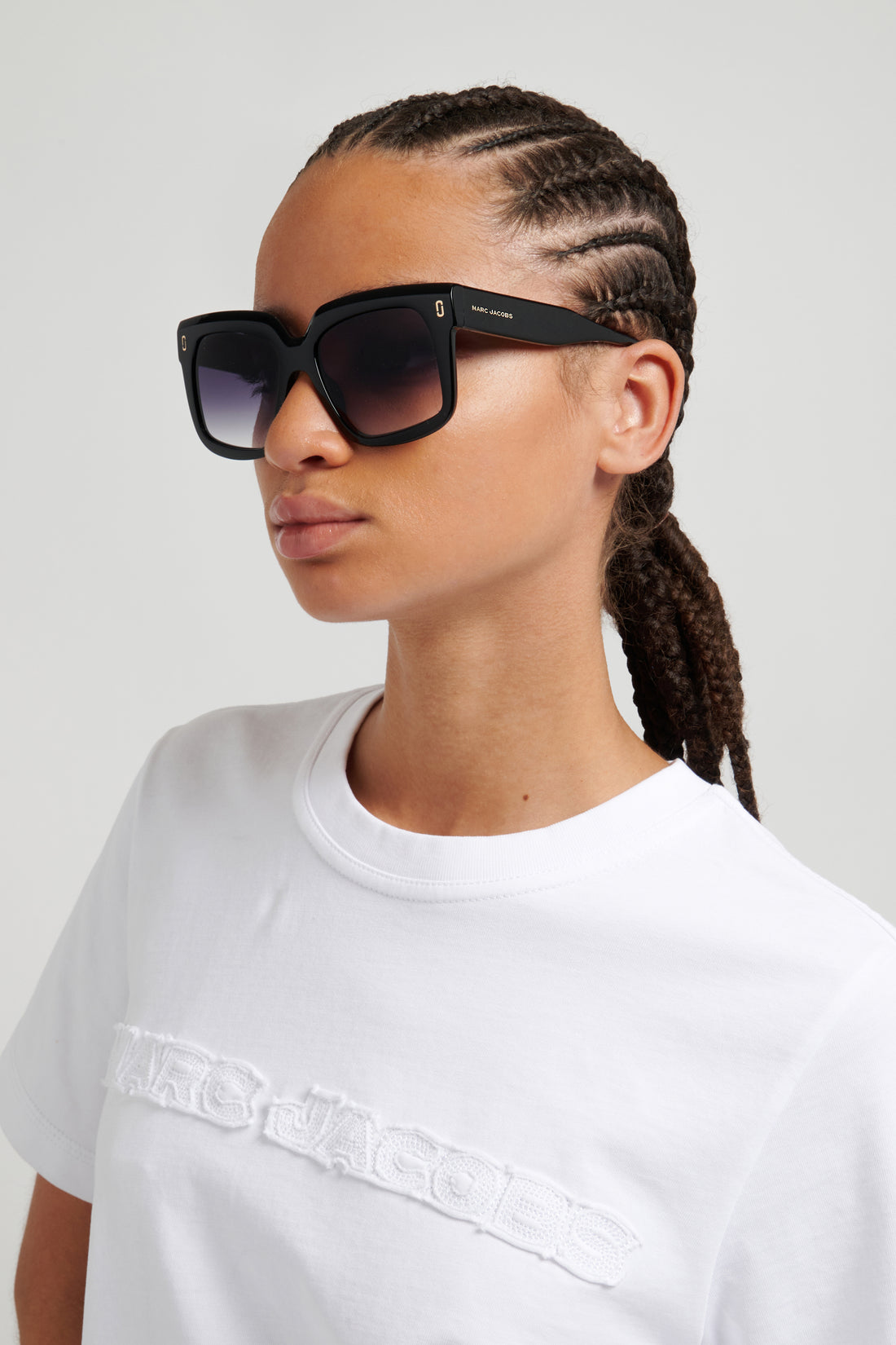 Sonnenbrillen marc jacobs mj 1135/s 807 9o negro square femenino größe 53mm - Detailansicht