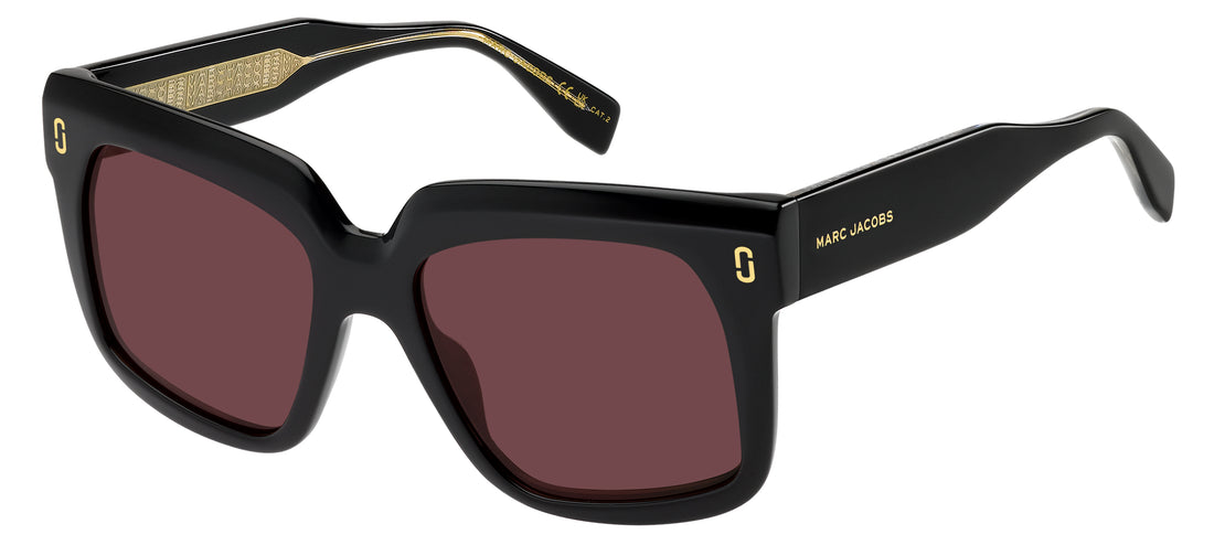 Óculos de sol marc jacobs mj 1135/s guu 4s negro square femenino tamanho 53mm - Vista principal