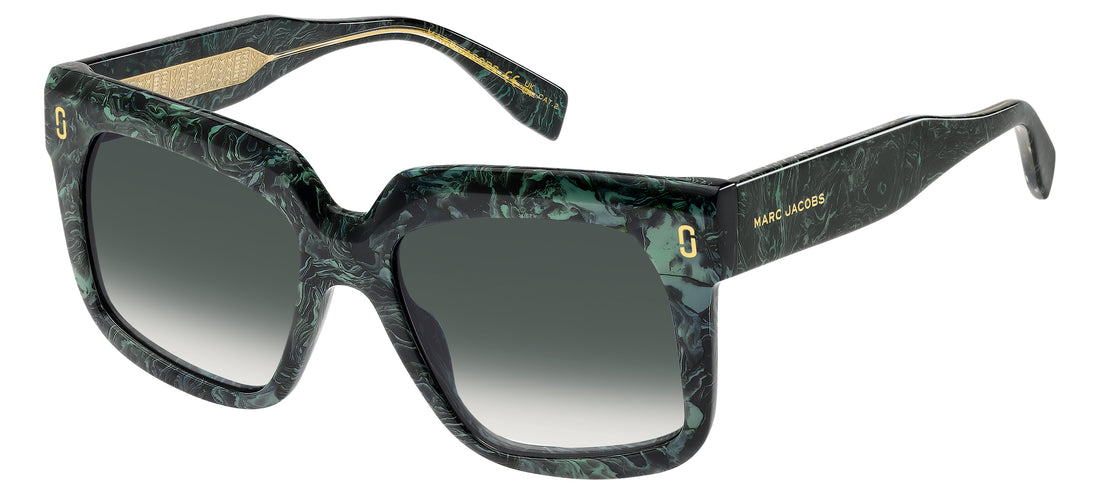Óculos de sol marc jacobs mj 1135/s jri 08 verde square femenino tamanho 53mm - Vista principal