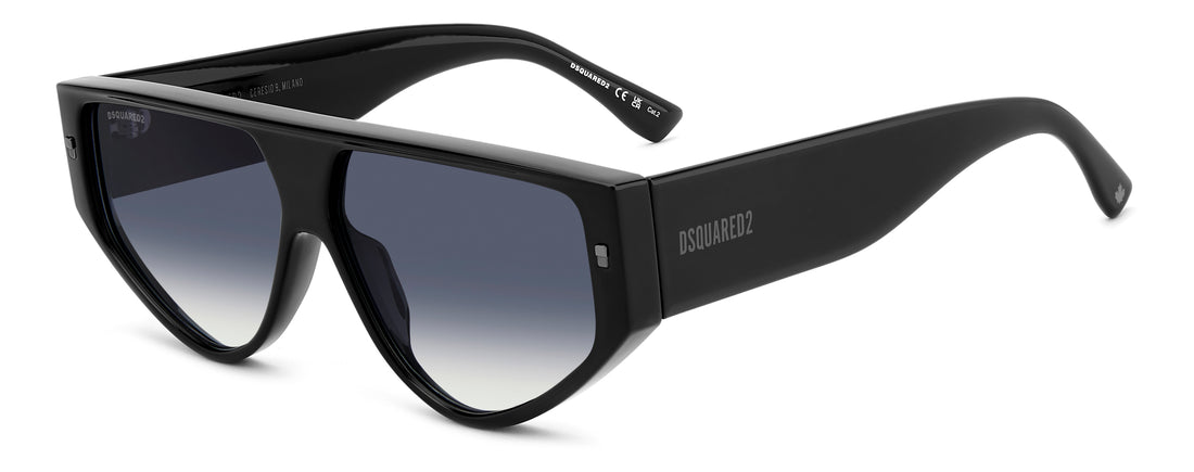 Sunglasses dsquared2 d2 0201/s 807 08 negro other shape masculino size 61mm - Main view