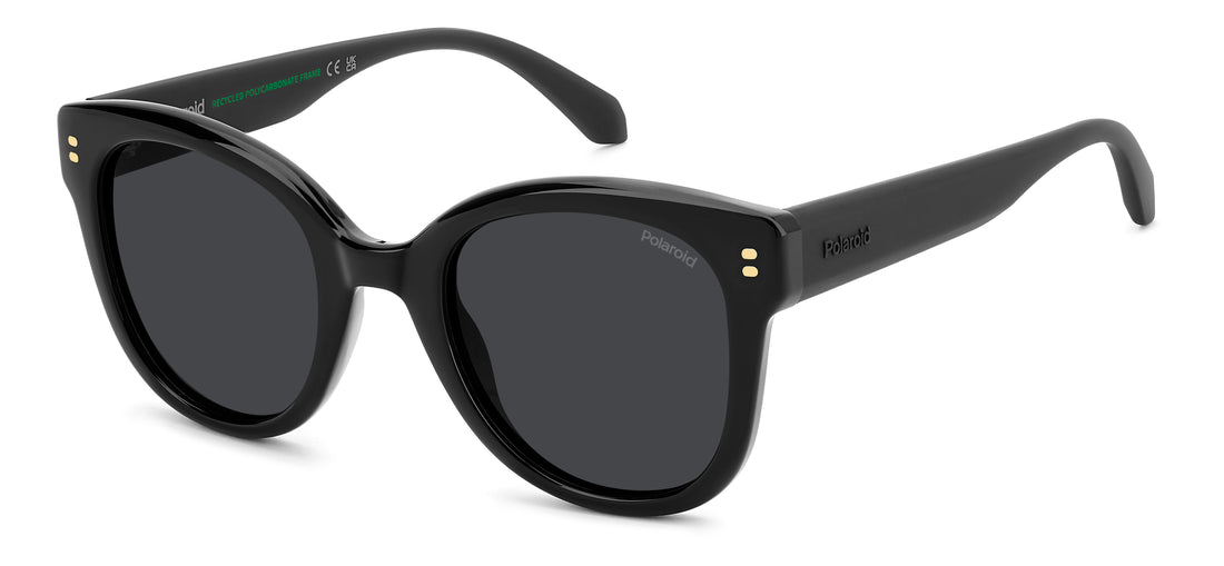 Occhiali da sole polaroid pld 6248/s/x 807 m9 negro round femenino taglia 50mm - Vista principale